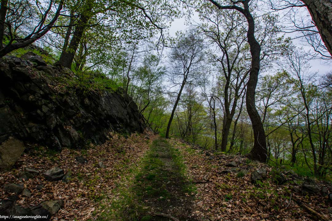 blue trail descent